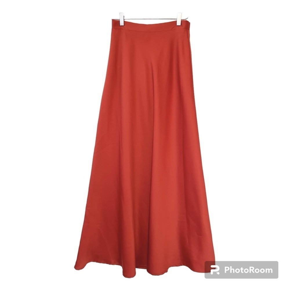 Alfred Angelo Satin Full Length A-Line Maxi Skirt